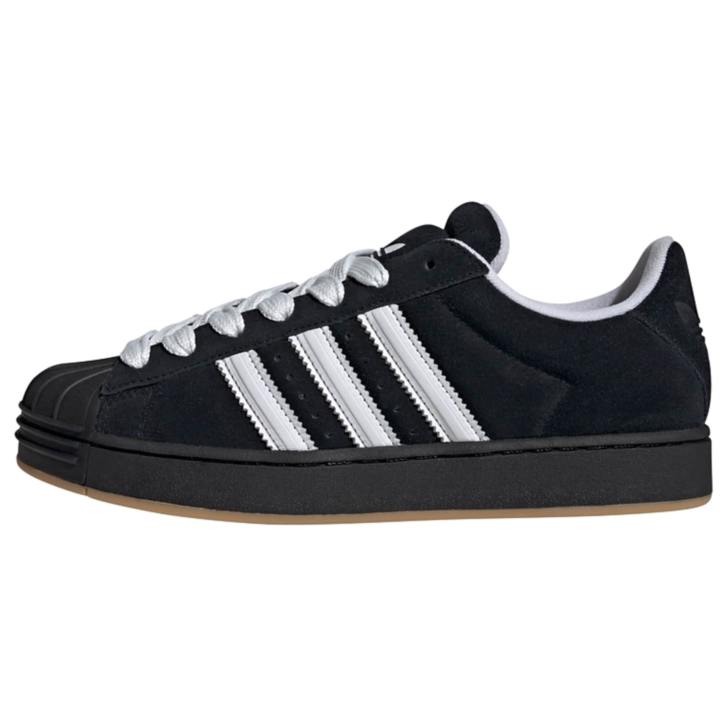 ADIDAS ORIGINALS Platform trainers 'Superstar ST' in Black: front