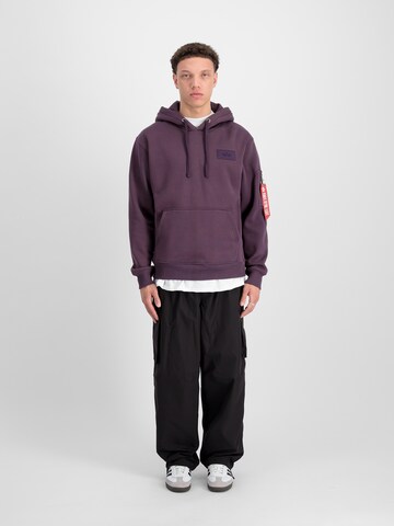 ALPHA INDUSTRIES Mikina – fialová