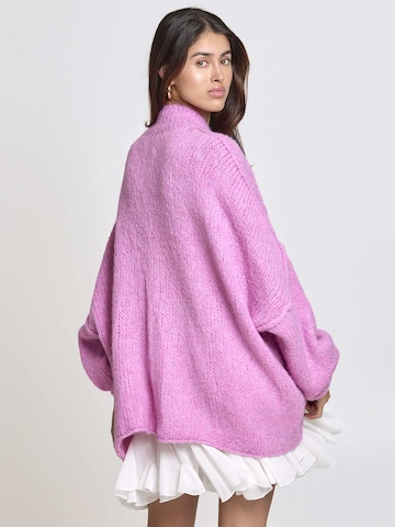 Lilavie Strickjacke ' Lolaa ' in Pink