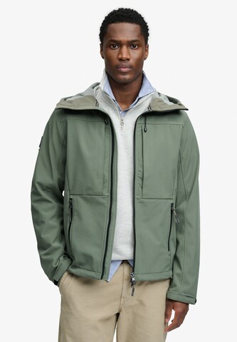 Superdry & Co Tussenjas in Groen: voorkant