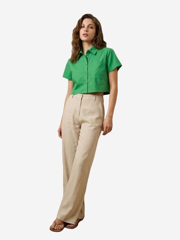 My fashion Blouse 'Hemden' in Groen