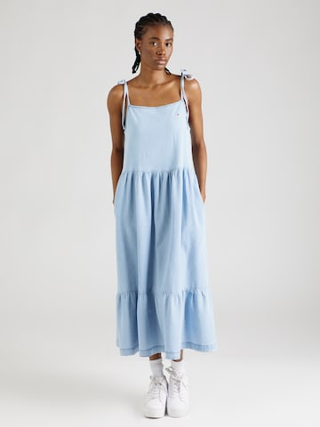Tommy Jeans Summer Dress in Blue: front