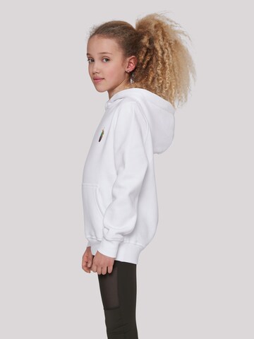 F4NT4STIC Sweatshirt 'Colorfood Collection - Rainbow Apple' in White