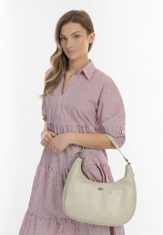 DreiMaster Maritim - Bolso de hombro en blanco: frente