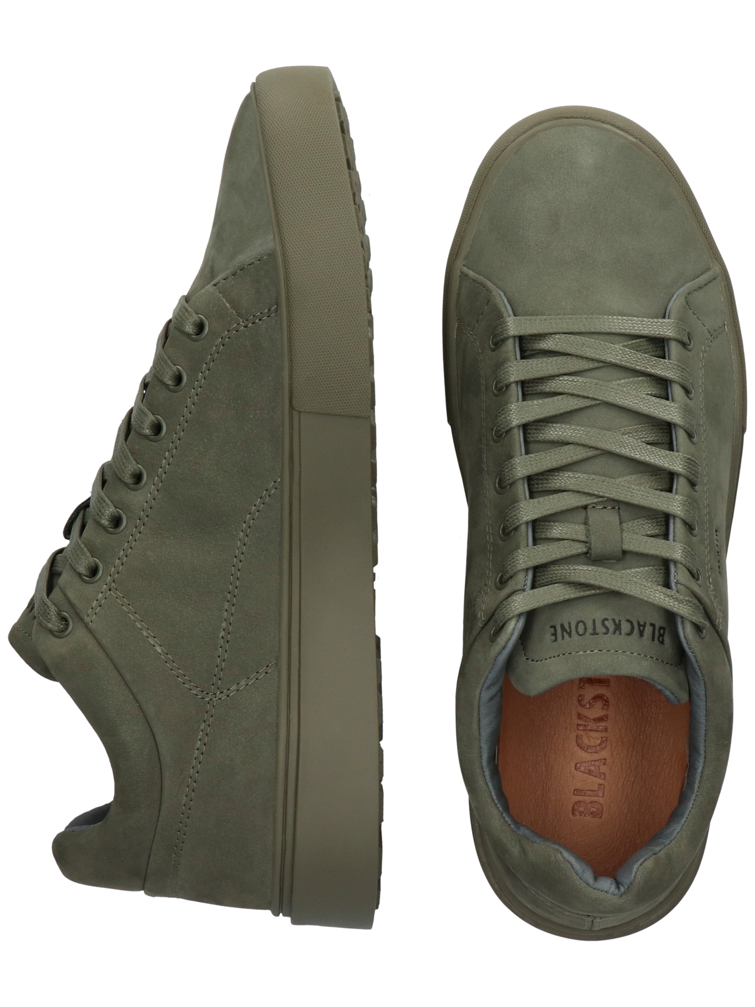 BLACKSTONE - Sapatilhas baixas 'Crag Colton CG179' em verde