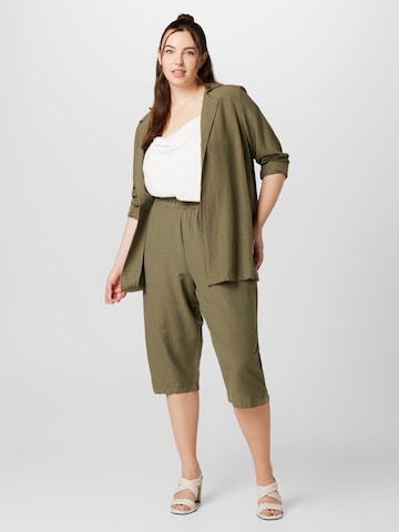 Regular Pantalon 'Billie' ONLY Carmakoma en vert