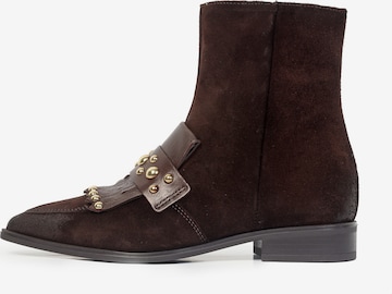 MJUS - Botas pelo tornozelo 'CAORLE\ ' em castanho: frente