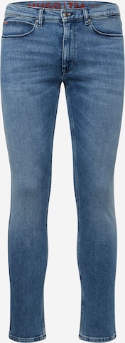 HUGO Slimfit Jeans in Blauw: voorkant