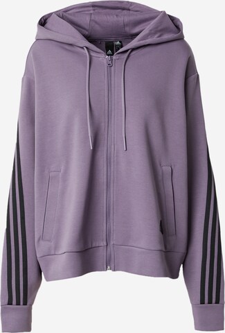 Veste de survêtement 'Future Icons' ADIDAS SPORTSWEAR en violet : devant