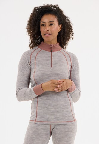 Whistler Performance shirt in Brown: front