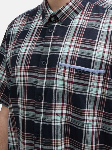 Fit confort Chemise TOM TAILOR Men + en bleu
