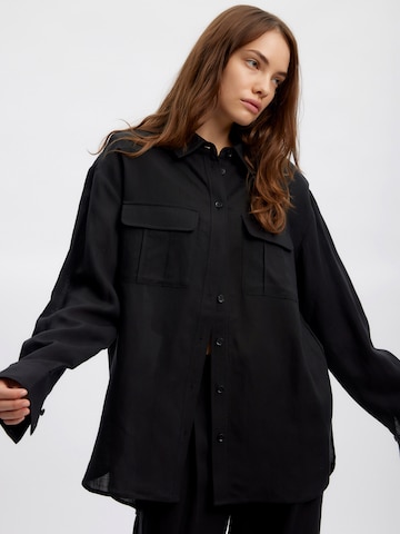 Gestuz Blouse 'Malou' in Black: front