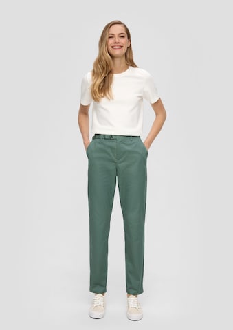 s.Oliver Tapered Chino trousers in Green