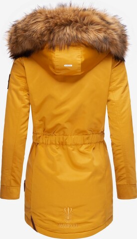 MARIKOO Winter coat 'Sanakoo' in Yellow