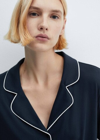 MANGO Pyjama in Blau