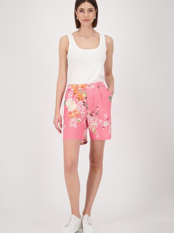 Regular Pantalon à pince monari en rose