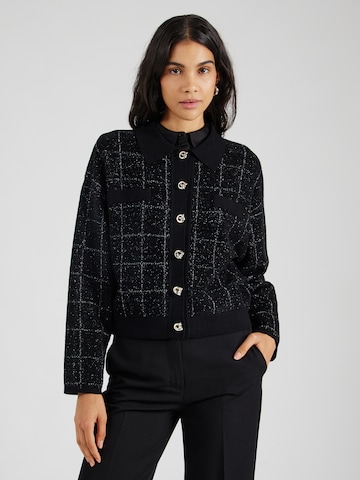 Cardigan 'Fironia' BOSS en noir : devant