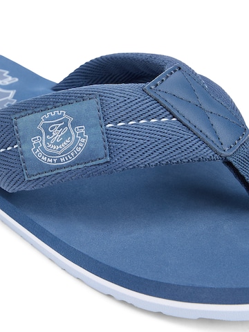 TOMMY HILFIGER T-bar sandals in Blue