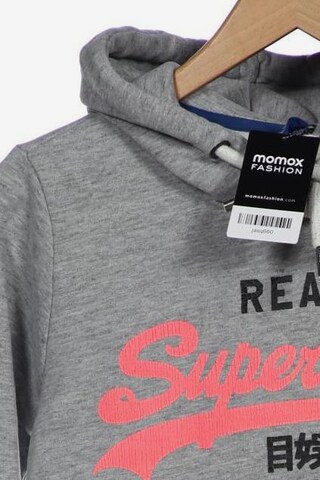 Superdry Sweatshirt & Zip-Up Hoodie in S in Grey