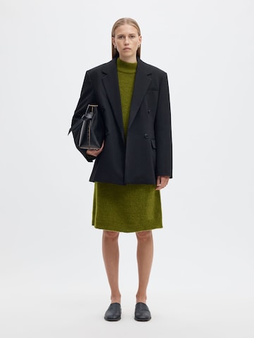 SELECTED Knit dress in Green