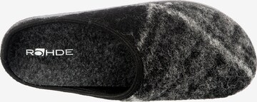 ROHDE Slippers 'Bari' in Black