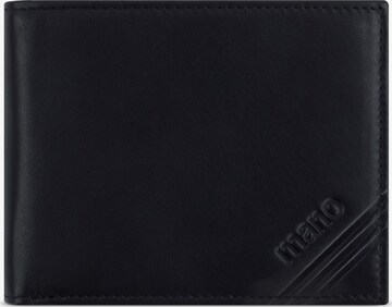 mano Wallet 'Don Antonio' in Black: front
