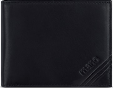 mano Wallet 'Don Antonio' in Black: front