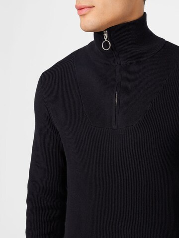 Redefined Rebel Pullover 'Adam' in Schwarz