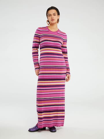 Fabienne Chapot Knitted dress 'Banda' in Pink