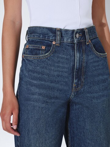 Dr. Denim Regular Jeans 'Echo High Straight - Jeans'‌ in Blau