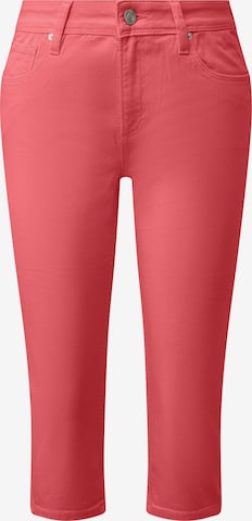 QS Slim fit Jeans 'Catie' in Red: front