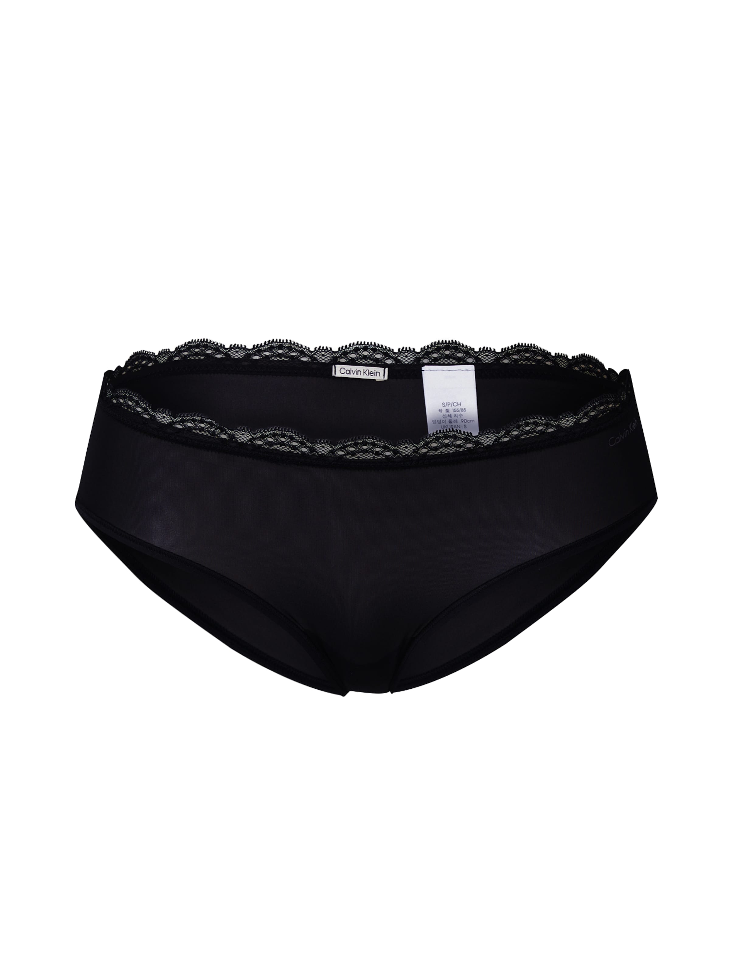 Slip de la Calvin Klein Underwear pe negru: față