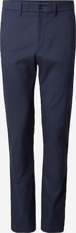 Calvin Klein Slimfit Chino hlače | modra barva: sprednja stran