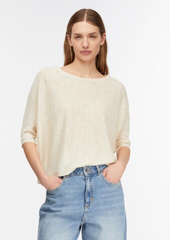 COMMA Pullover in Beige: Vorderseite