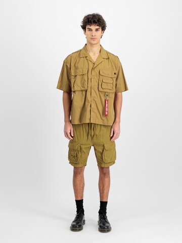 ALPHA INDUSTRIES Обычный Брюки-карго в Зеленый