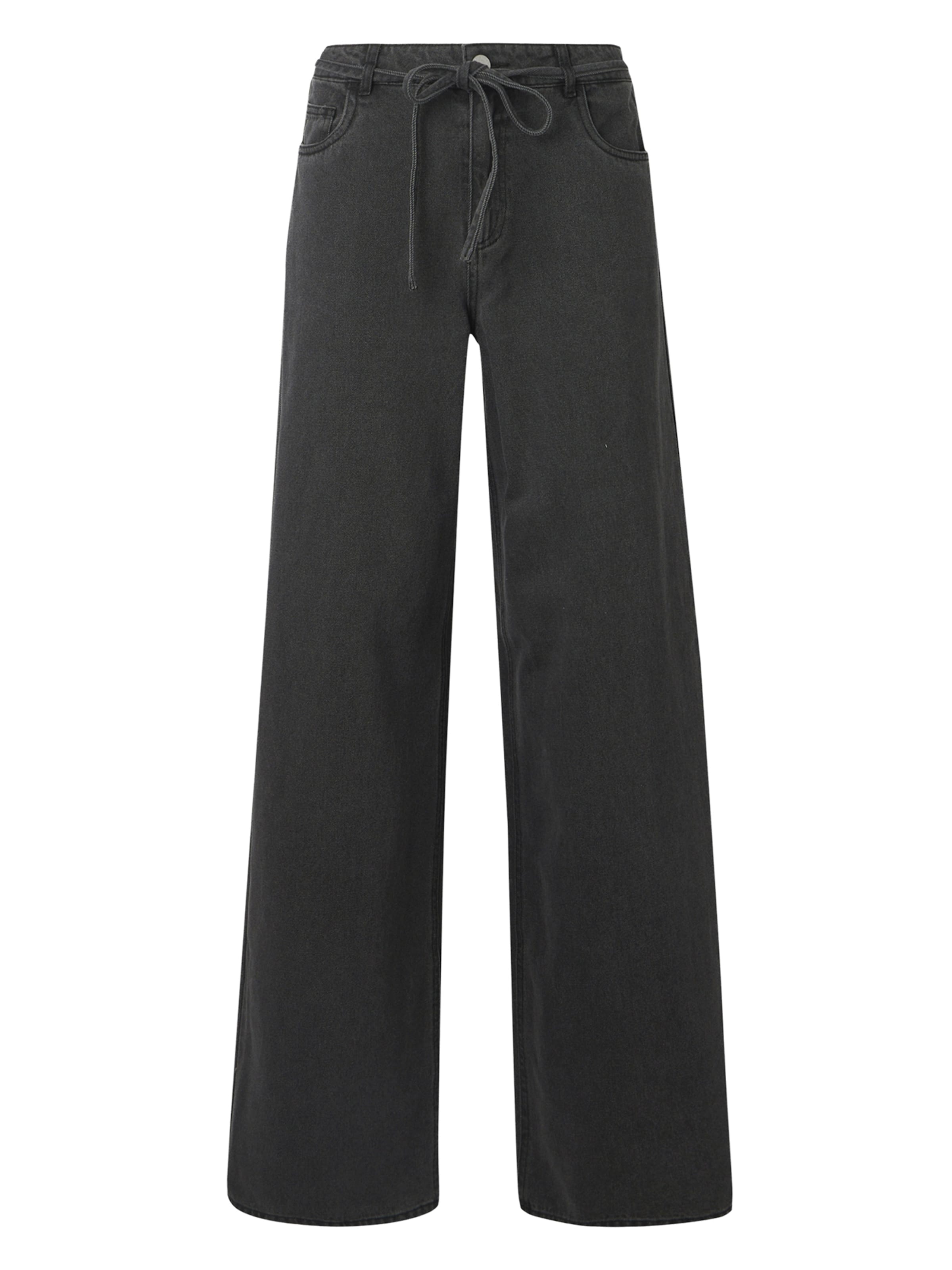 Noisy may Široke hlačnice Kavbojke 'NMMAISY' | siva barva: sprednja stran