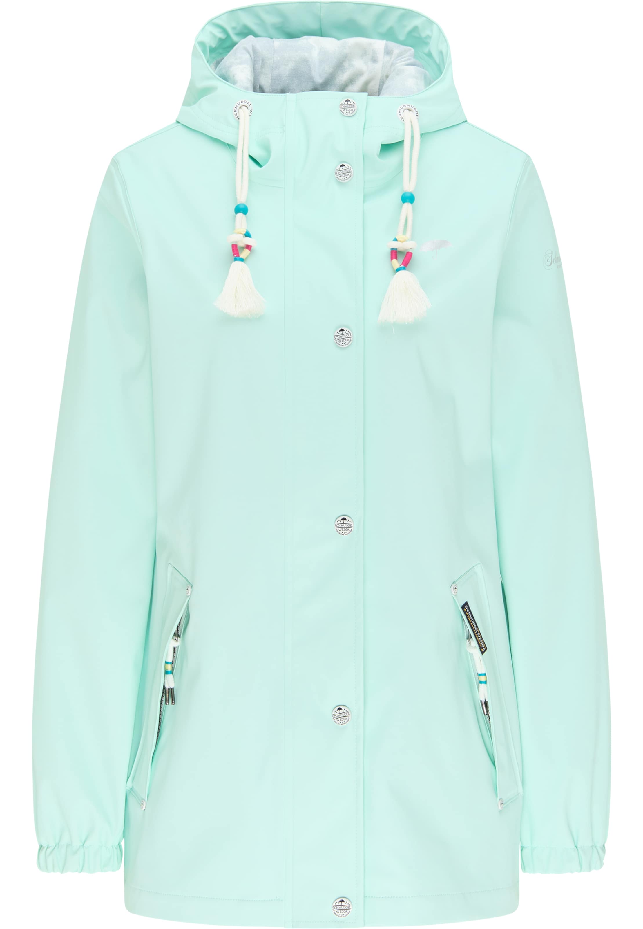 Schmuddelwedda Λειτουργικό παλτό σε μπλε: μπροστά