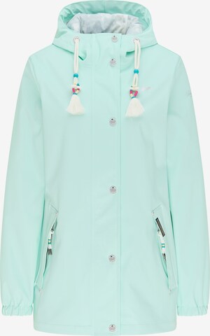 Schmuddelwedda Raincoat in Blue: front