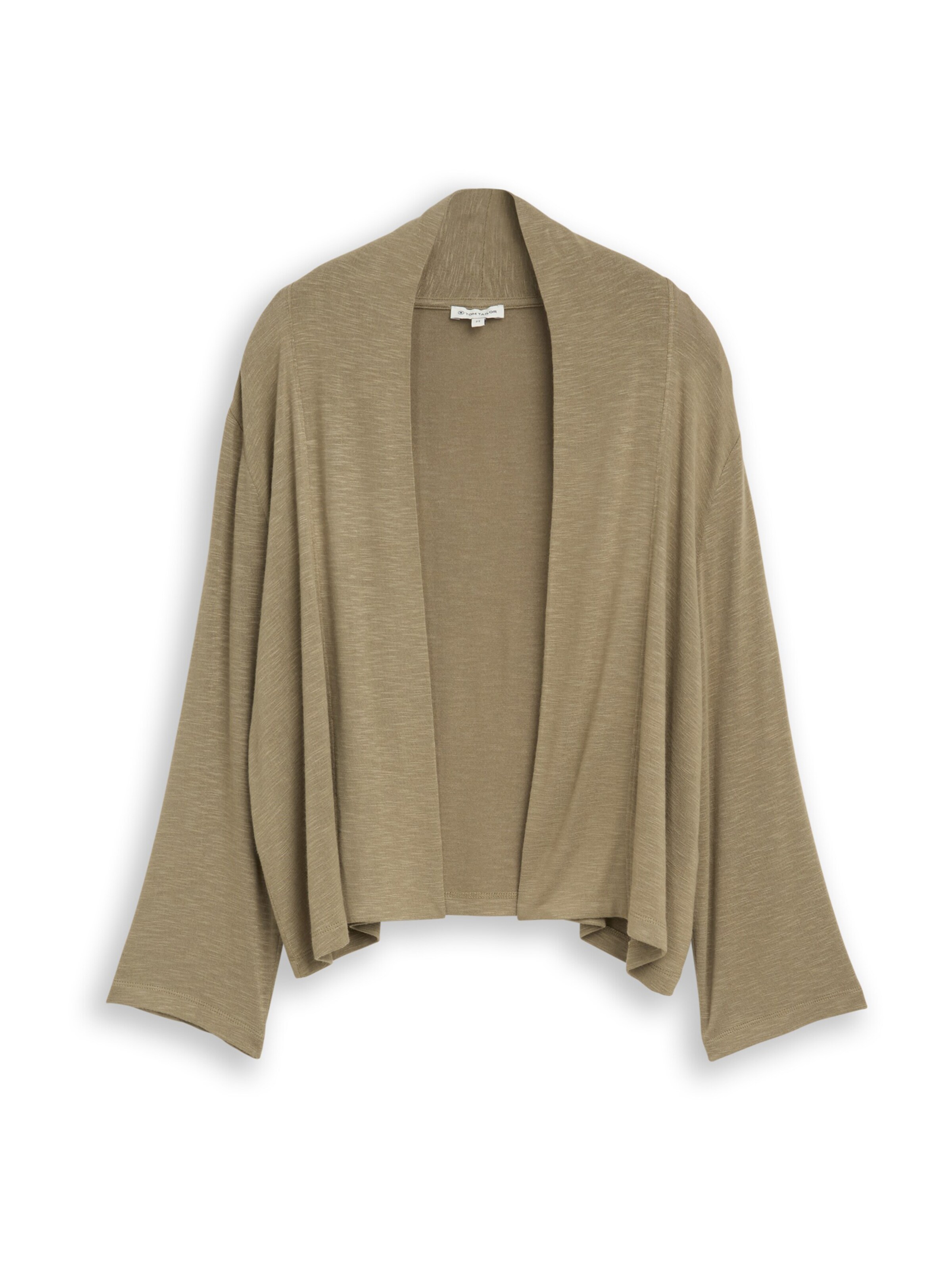 Cardigan TOM TAILOR en vert : devant