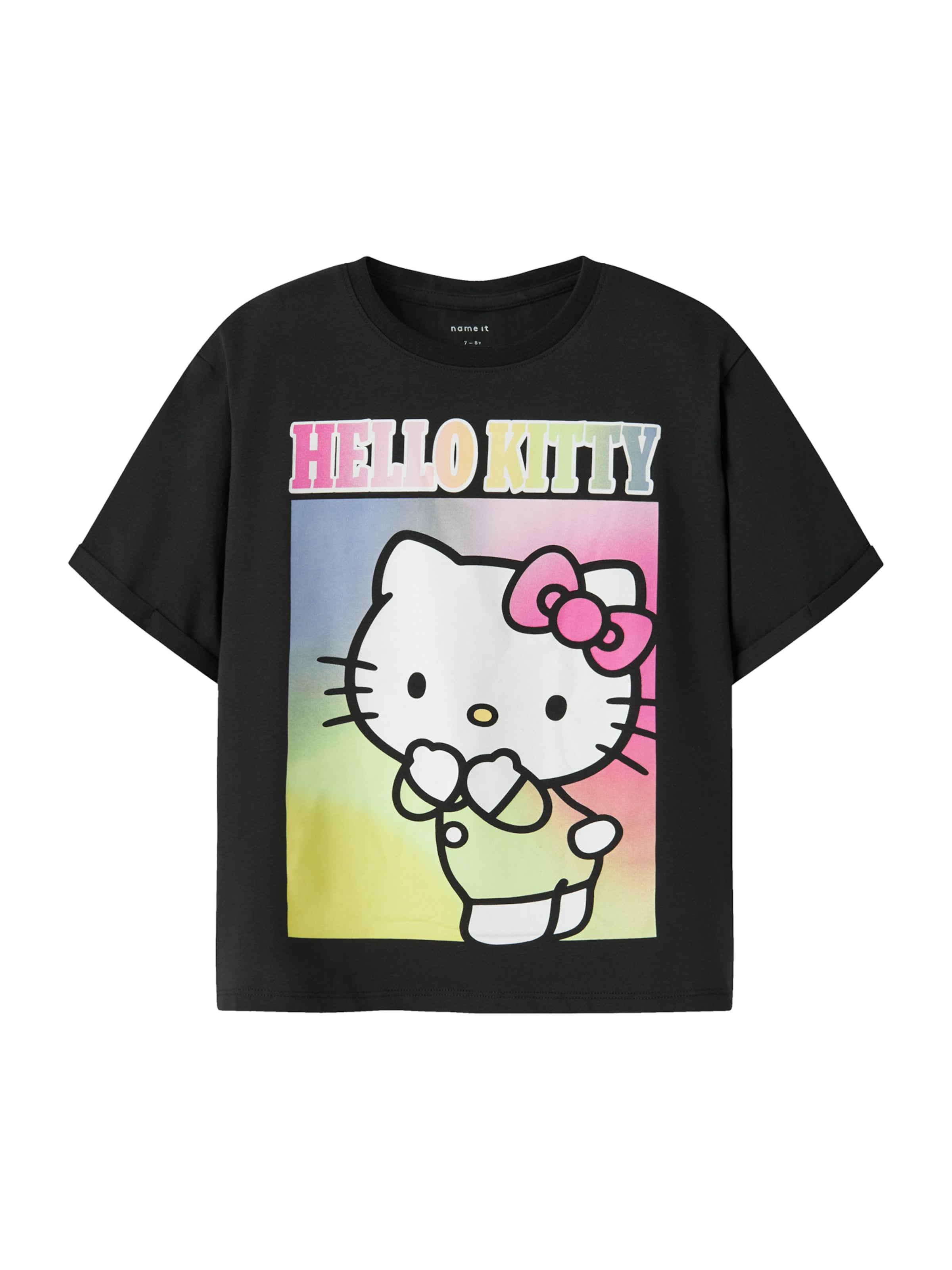 NAME IT Tričko 'NKFForma Hellok' – černá: přední strana