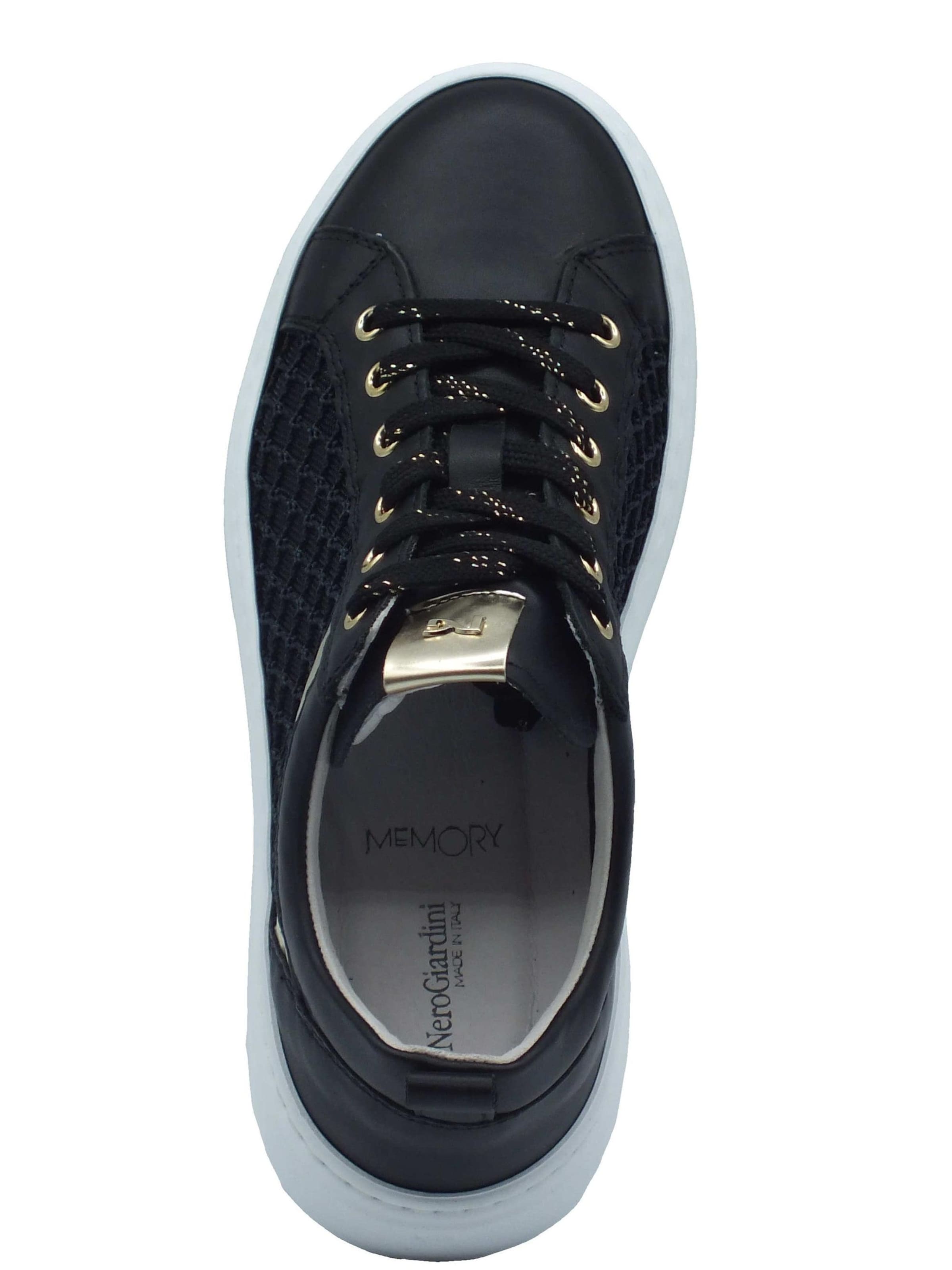 Nero Giardini Platform trainers in Black