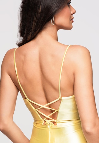 Ombre Evening dress in Yellow