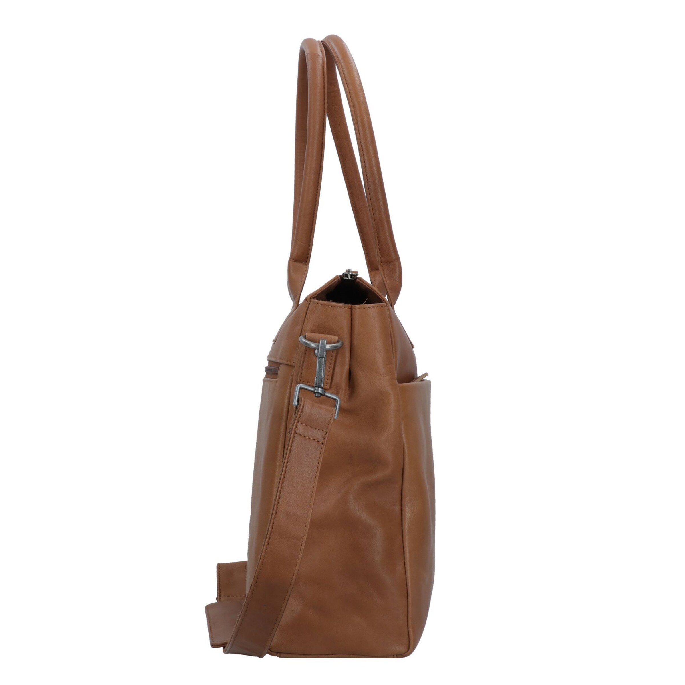 GREENBURRY Document Bag 'Fiorentina' in Brown