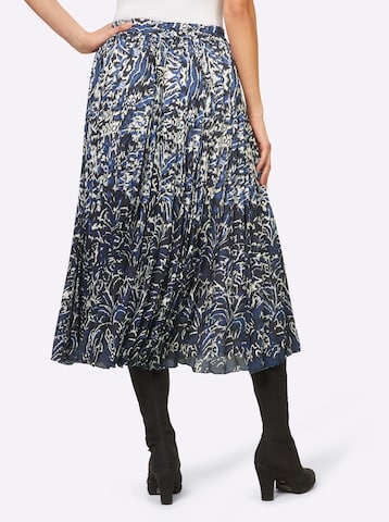 Jupe heine en bleu