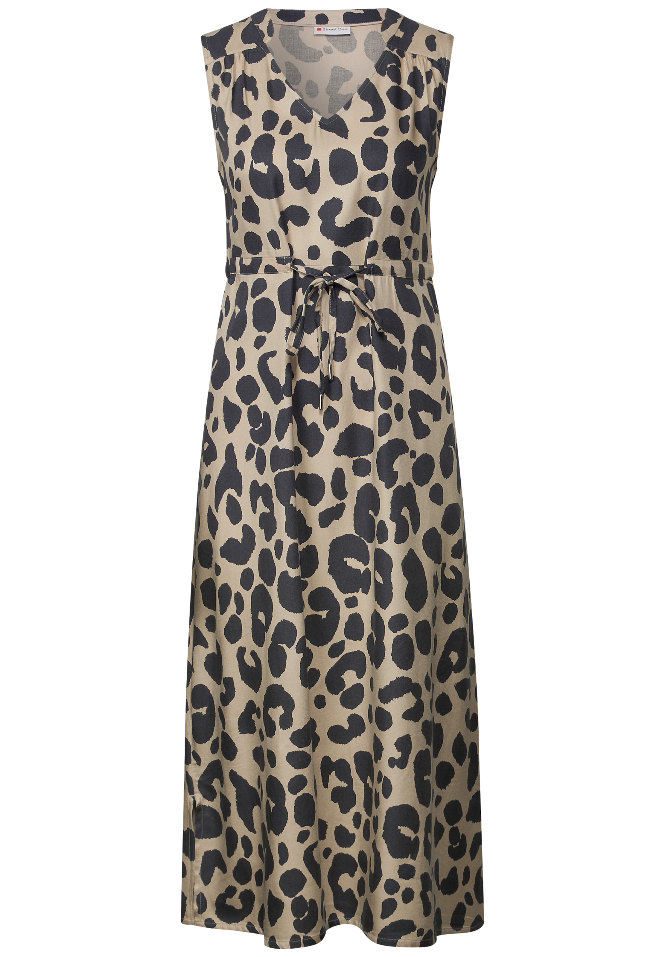 STREET ONE Dress in Beige: front