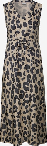 STREET ONE Dress in Beige: front