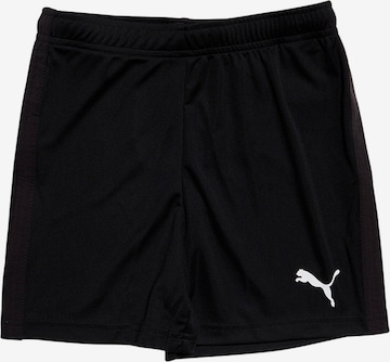 PUMA Regular Workout Pants in Black: front