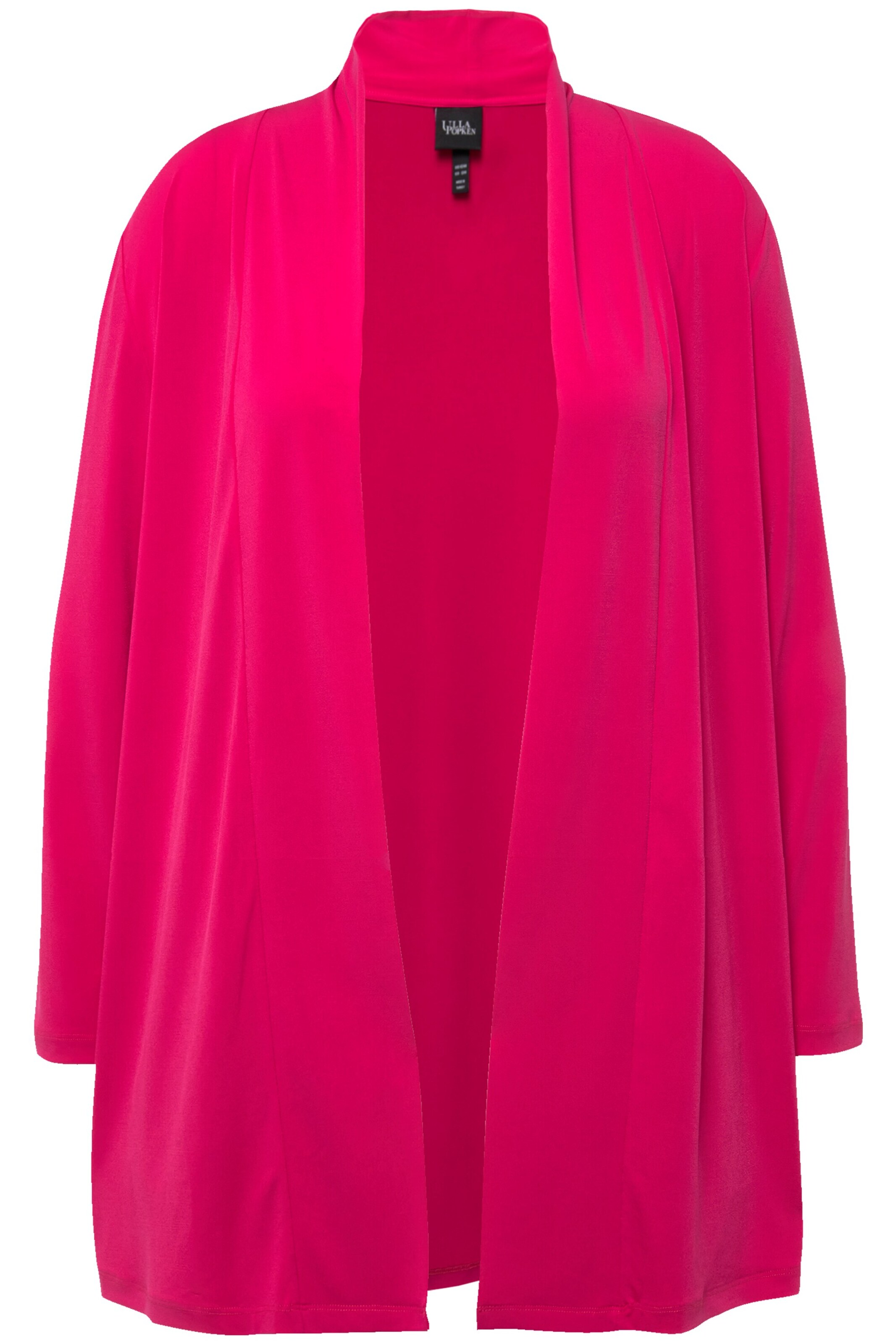 Ulla Popken Gebreid vest in Roze: voorkant