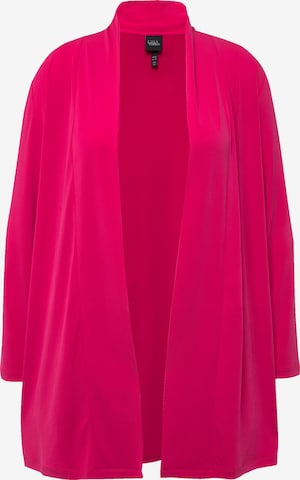 Ulla Popken Strickjacke in Pink: Vorderseite