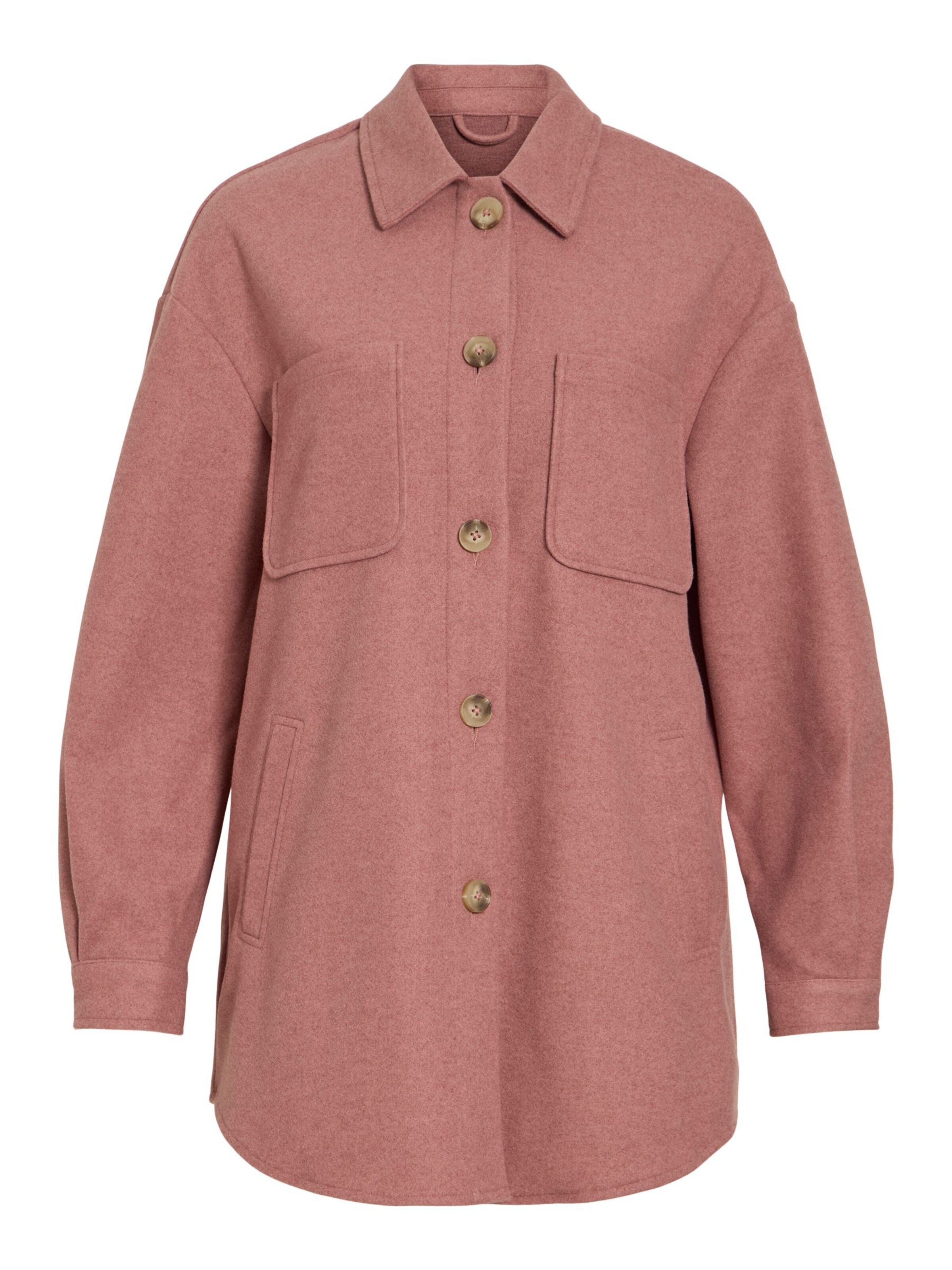 VILA Between-Season Jacket 'VIKimmi' in Brown: front